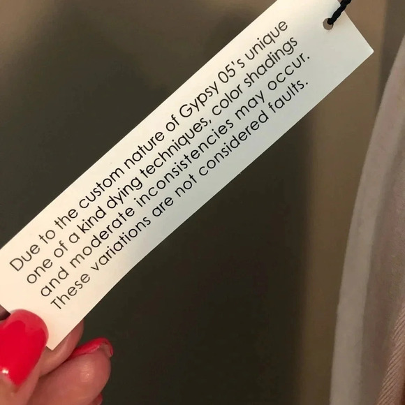 NWT Gypsy 05 Global Village Tie dye oversized top S - Picture 12 of 14